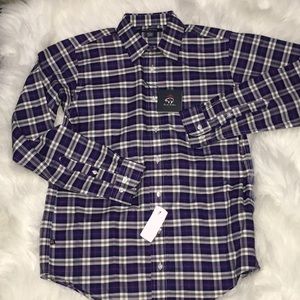 BNWT Boys SZ Lg Brooks Brothers oxford plaid shirt